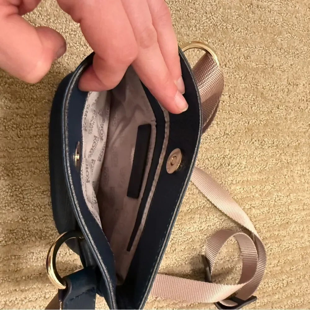 Michael Kors Navy Crossbody Bag - Picture 6 of 6